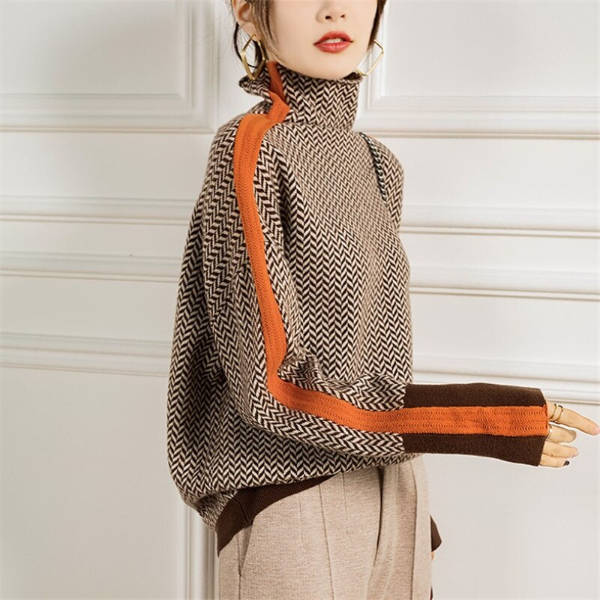 Ursula™ - Modischer bedruckter Pullover