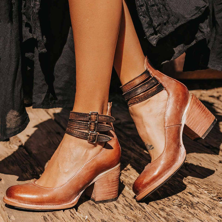 Chiara™ - Elegante Vintage-Schuhe mit zeitlosen High Heels