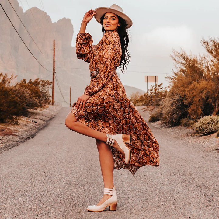 Chiara™ - Elegante Vintage-Schuhe mit zeitlosen High Heels