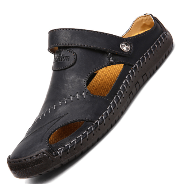 Giovanni™ - Herren-Sandalen aus ultraweichem Leder für höchsten Komfort und Atmungsaktivität im Freien.