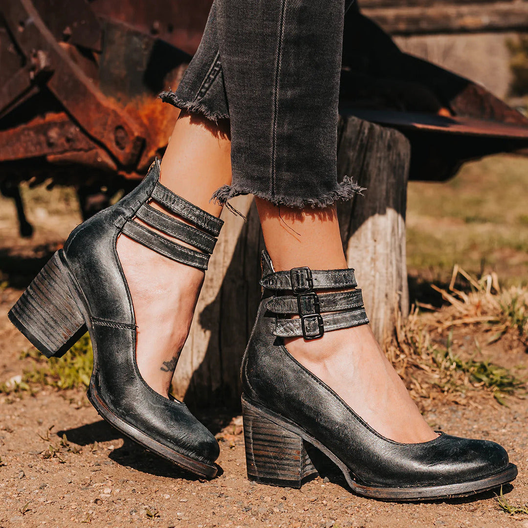 Chiara™ - Elegante Vintage-Schuhe mit zeitlosen High Heels