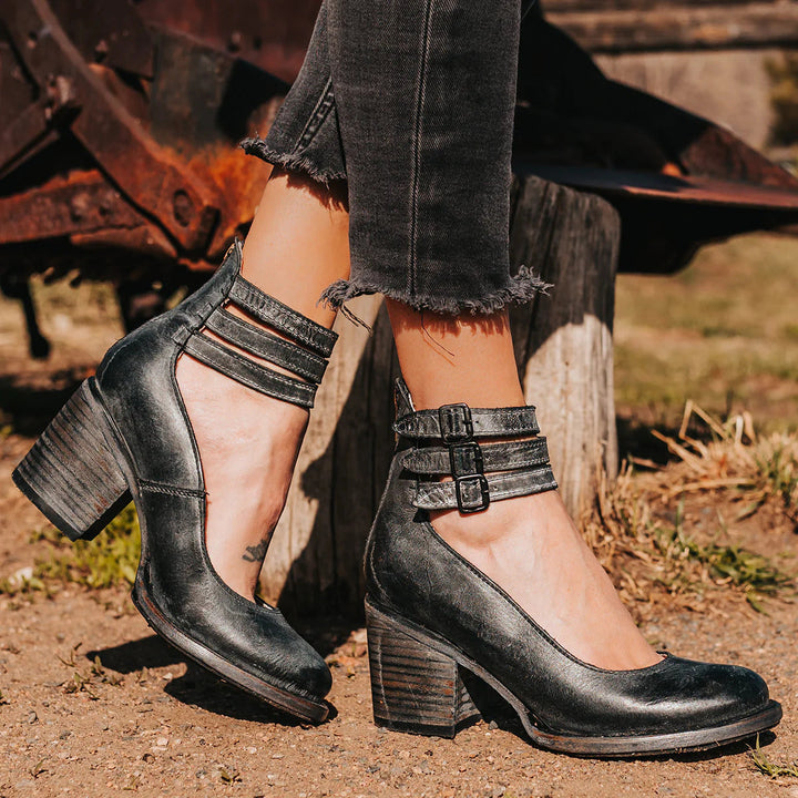 Chiara™ - Elegante Vintage-Schuhe mit zeitlosen High Heels