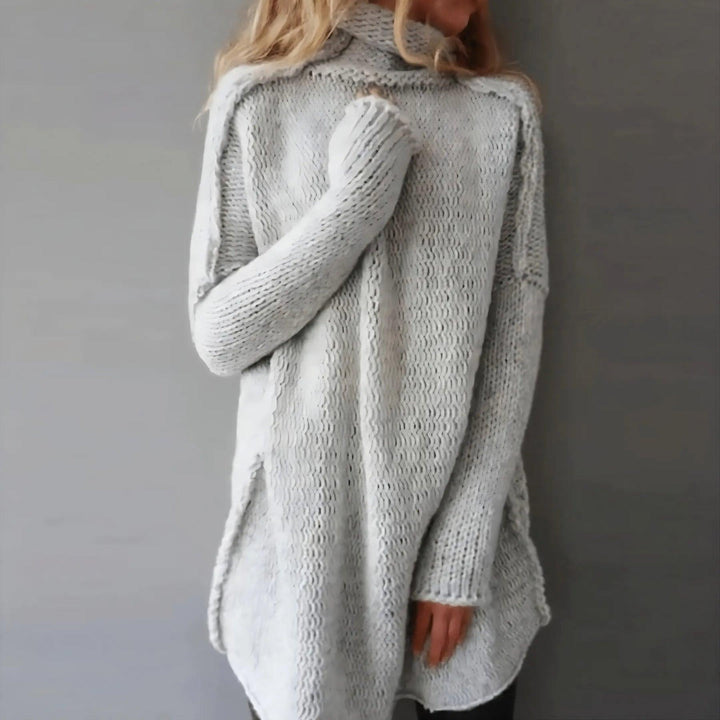 Auberon™ - Handgefertigtes Strickshirt mit Zopfmuster
