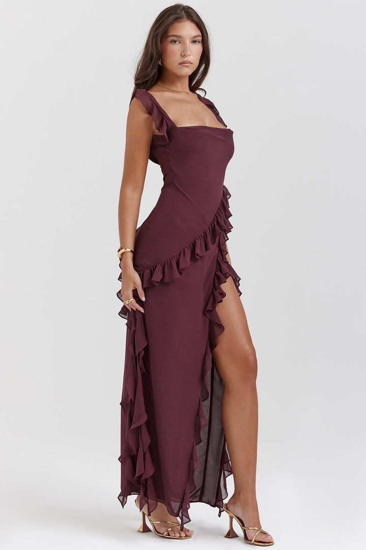 Vivia™ Elegantes Langes Kleid - Zeitlose Eleganz