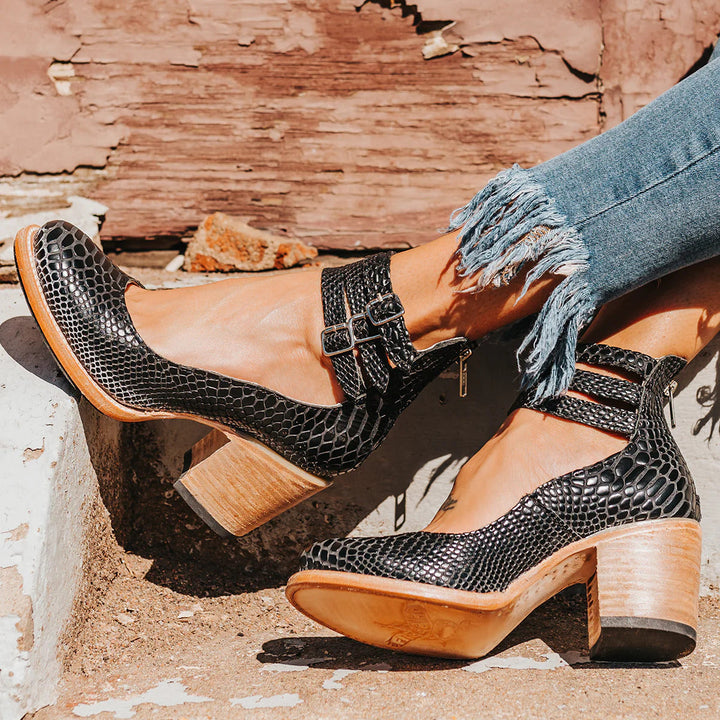 Chiara™ - Elegante Vintage-Schuhe mit zeitlosen High Heels