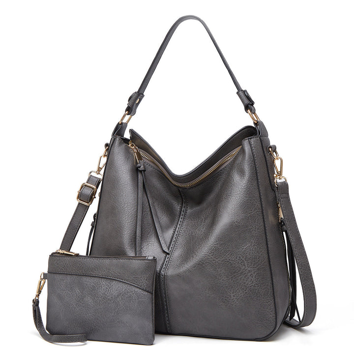 Ersilia™ - Raffinata borsa in pelle spaziosa con comode tasche laterali