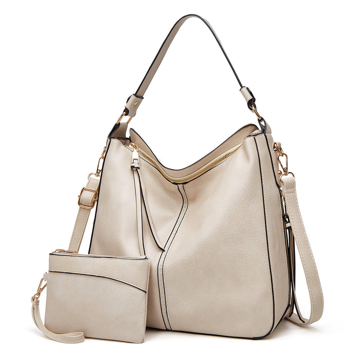 Ersilia™ - Raffinata borsa in pelle spaziosa con comode tasche laterali