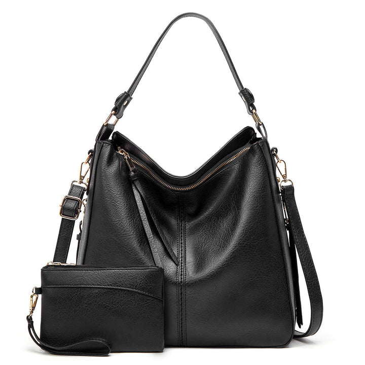 Ersilia™ - Raffinata borsa in pelle spaziosa con comode tasche laterali