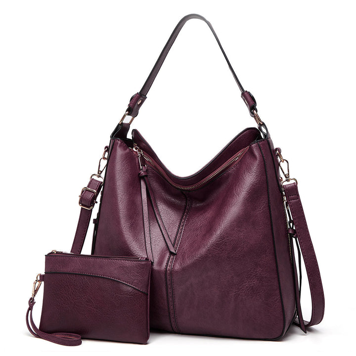 Ersilia™ - Raffinata borsa in pelle spaziosa con comode tasche laterali