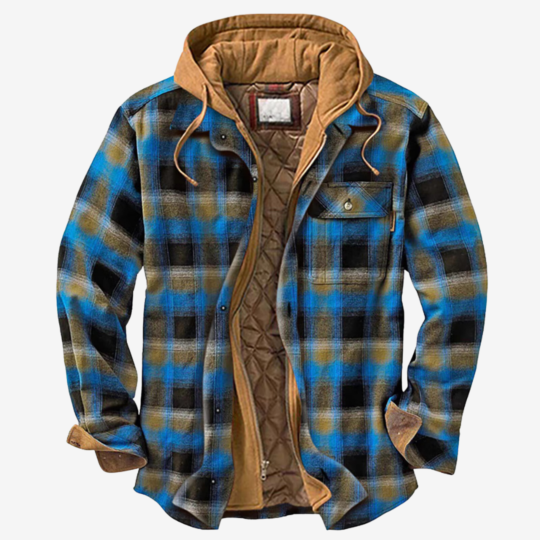 Veste Flanelle Confortable Sonny™ - Le Choix Parfait pour un Style Décontracté