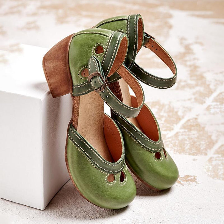 Sandali Linda™: Comfort e Stile con Tacco Basso Elegante