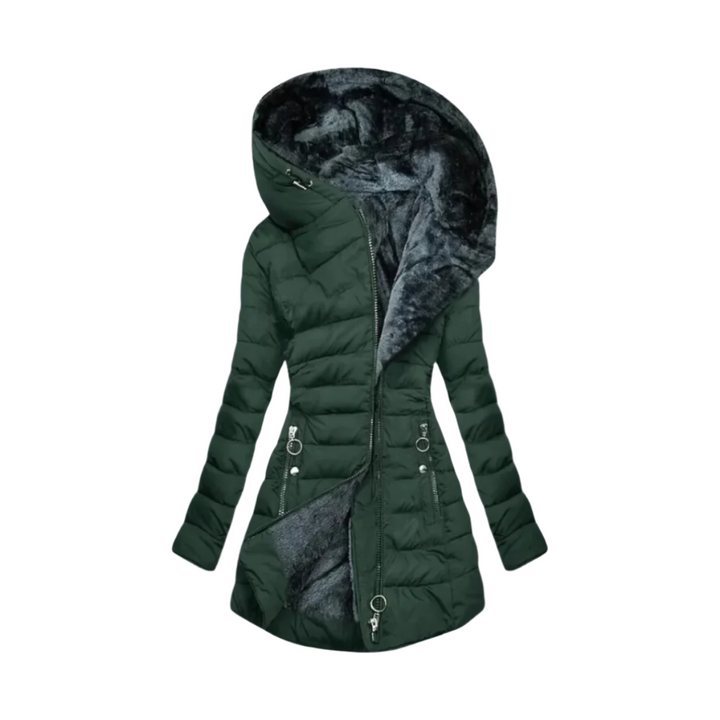 Senna™ - Parka Elegante in Peluche