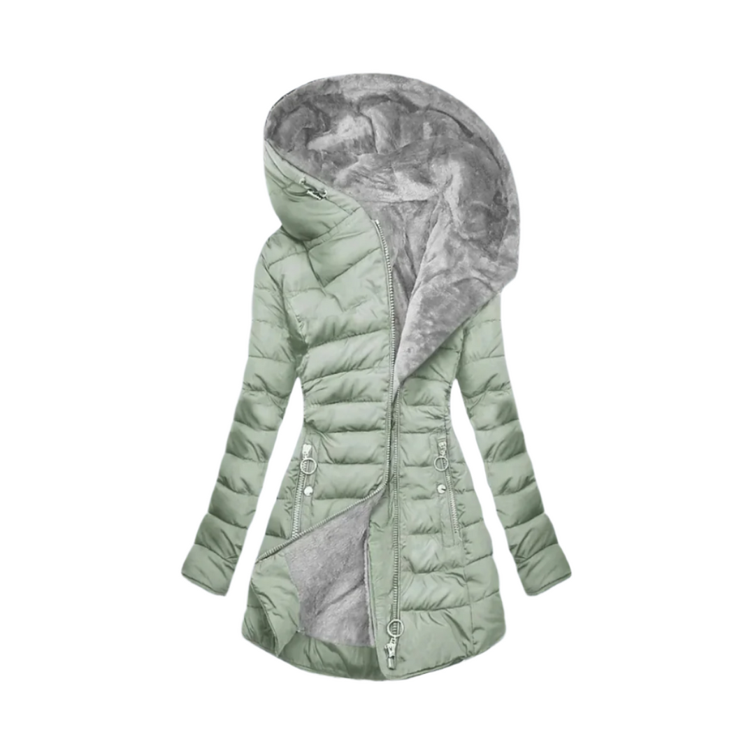 Senna™ - Parka Elegante in Peluche