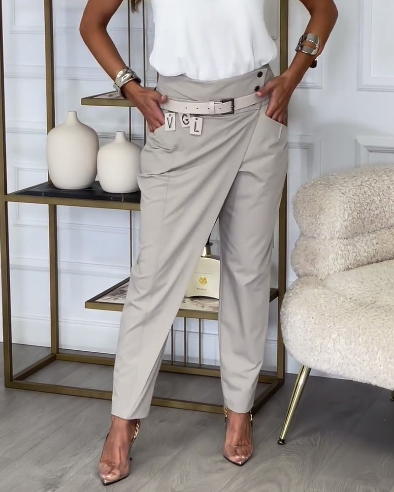 Selma™ - Stilvolle Hose mit Gürtel