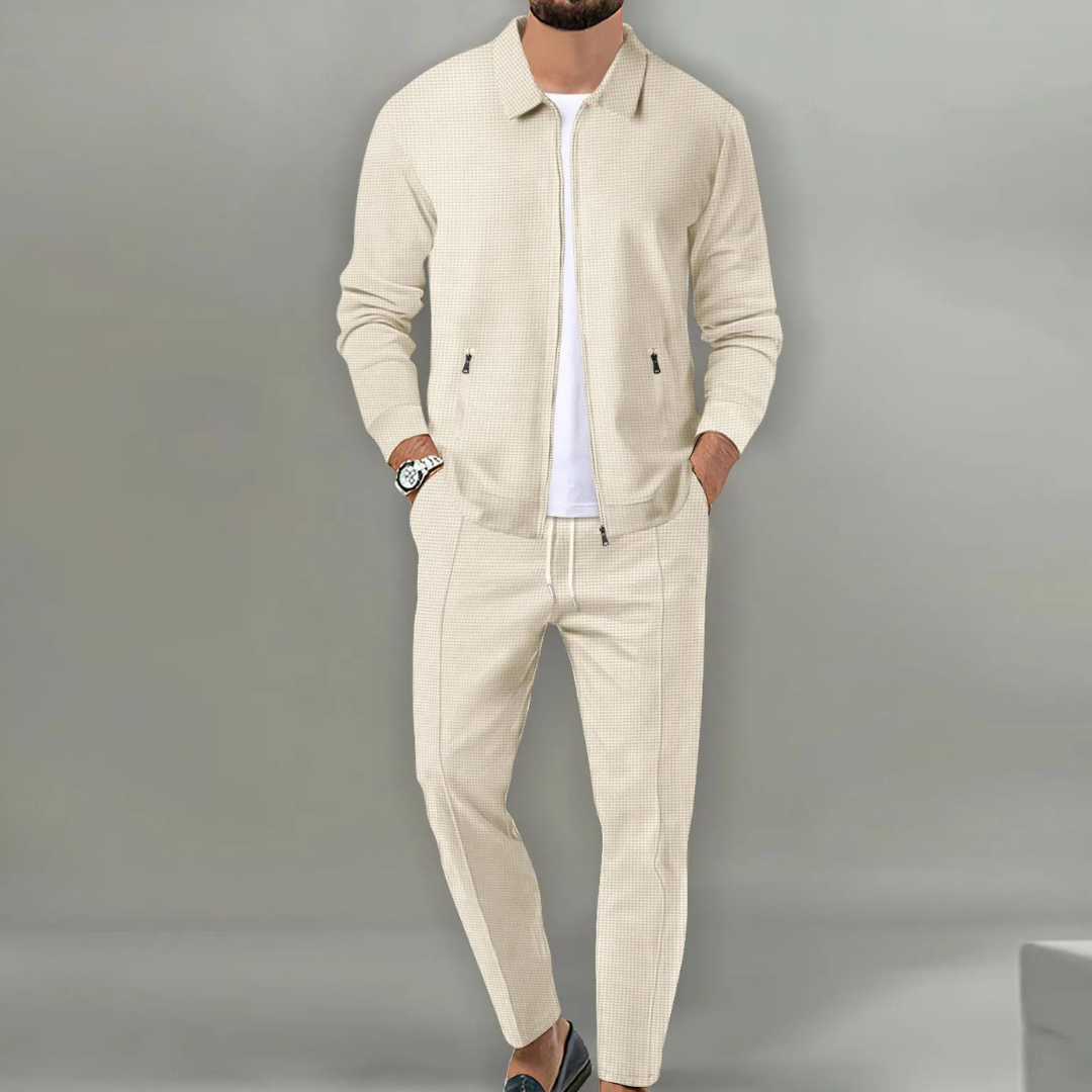Hector™ - Klassisch elegantes Set mit raffiniertem Kleid