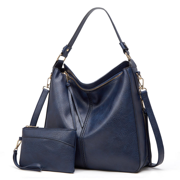 Ersilia™ - Raffinata borsa in pelle spaziosa con comode tasche laterali