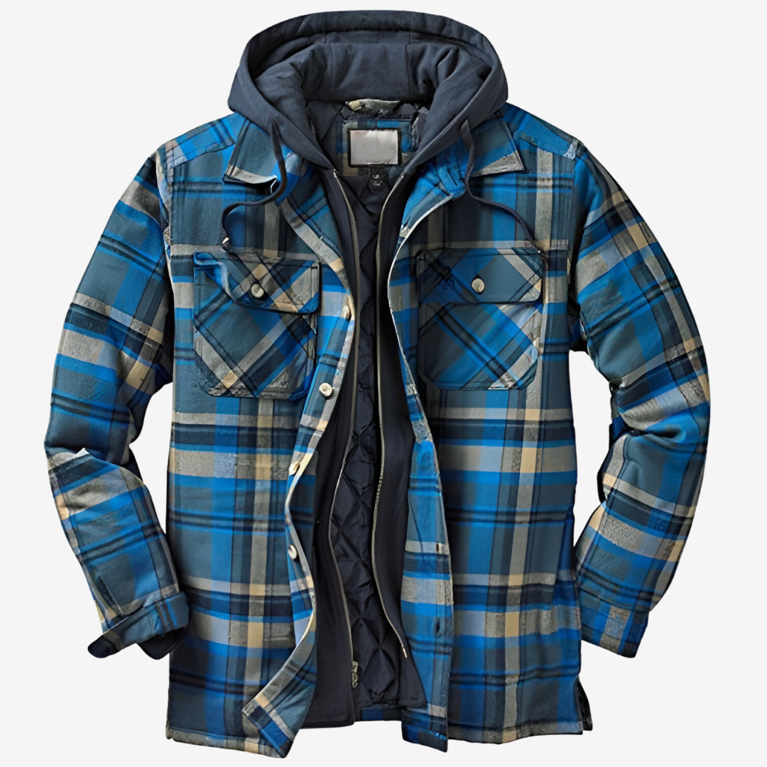 Veste Flanelle Confortable Sonny™ - Le Choix Parfait pour un Style Décontracté