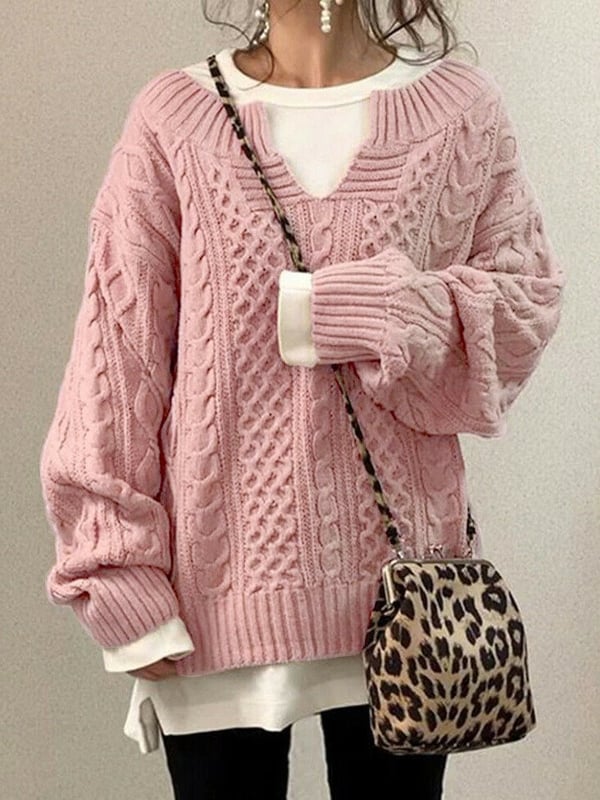 Eleonora™ – Oversize Pullover für Damen: Stilvoll & Bequem