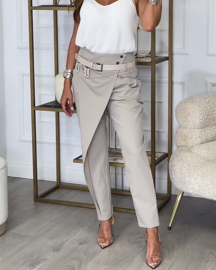 Selma™ - Stilvolle Hose mit Gürtel