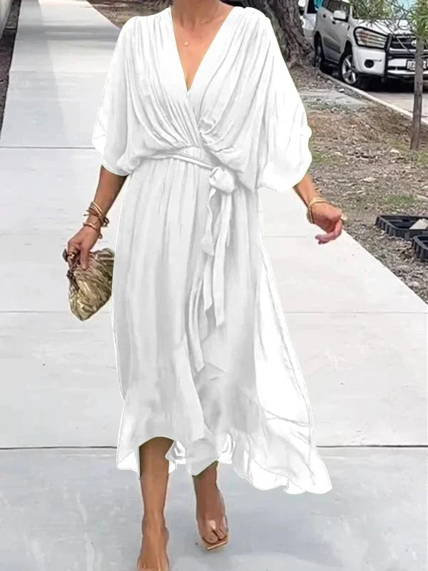 Ilaria™ - Elegante Abito in Chiffon Leggero per un Look Raffinato