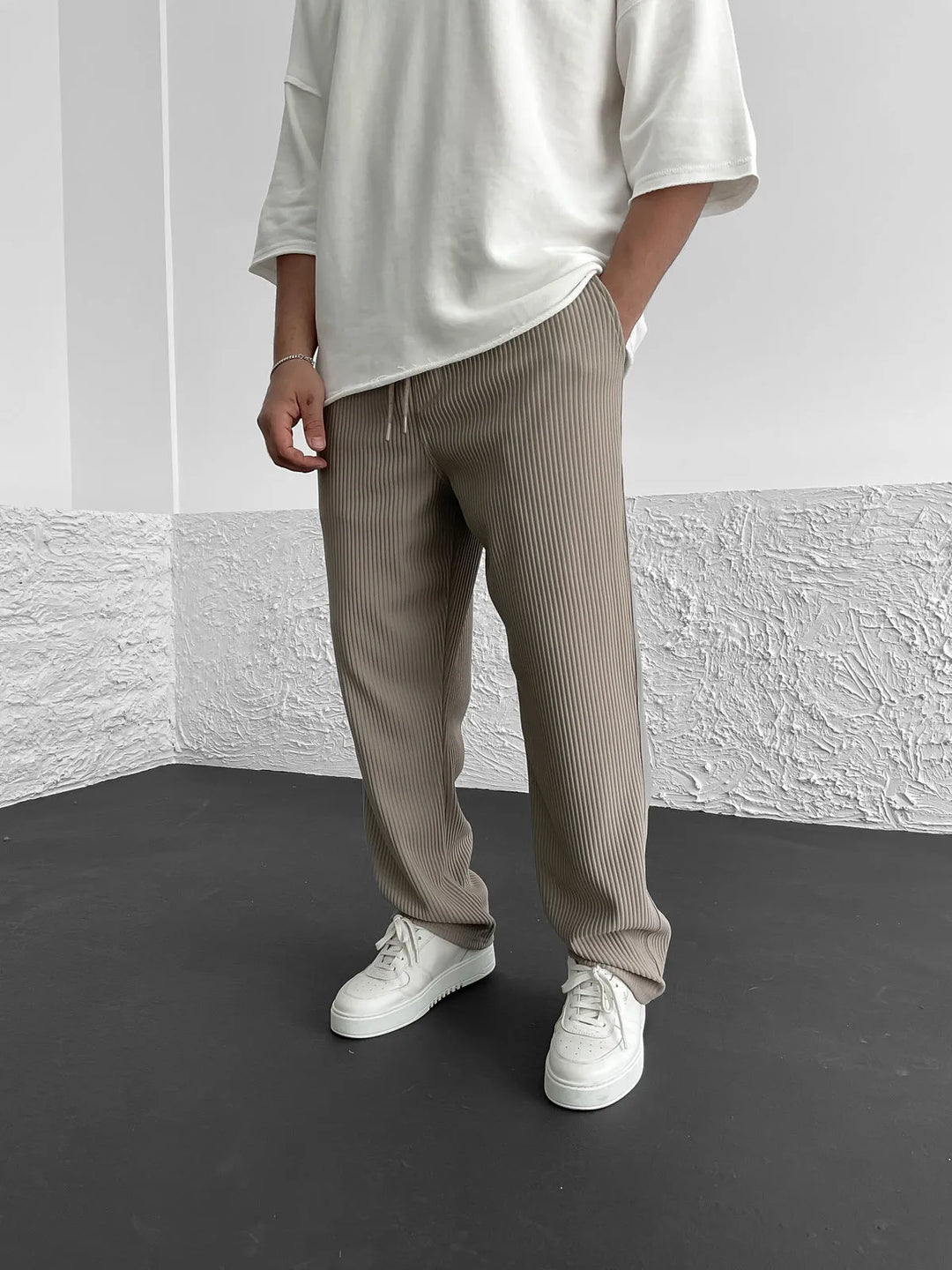 Samuel™ gerippte Spandex-Hose - Komfort und Stil für jede Gelegenheit!