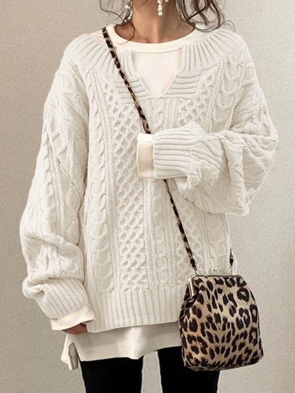 Eleonora™ – Oversize Pullover für Damen: Stilvoll & Bequem