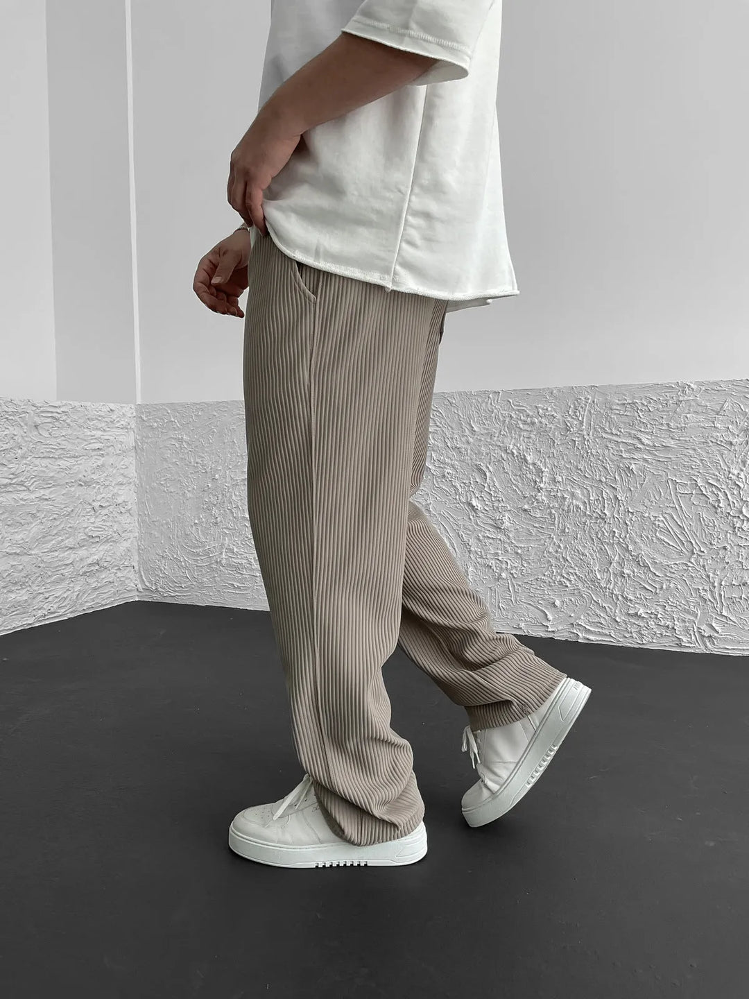 Samuel™ gerippte Spandex-Hose - Komfort und Stil für jede Gelegenheit!