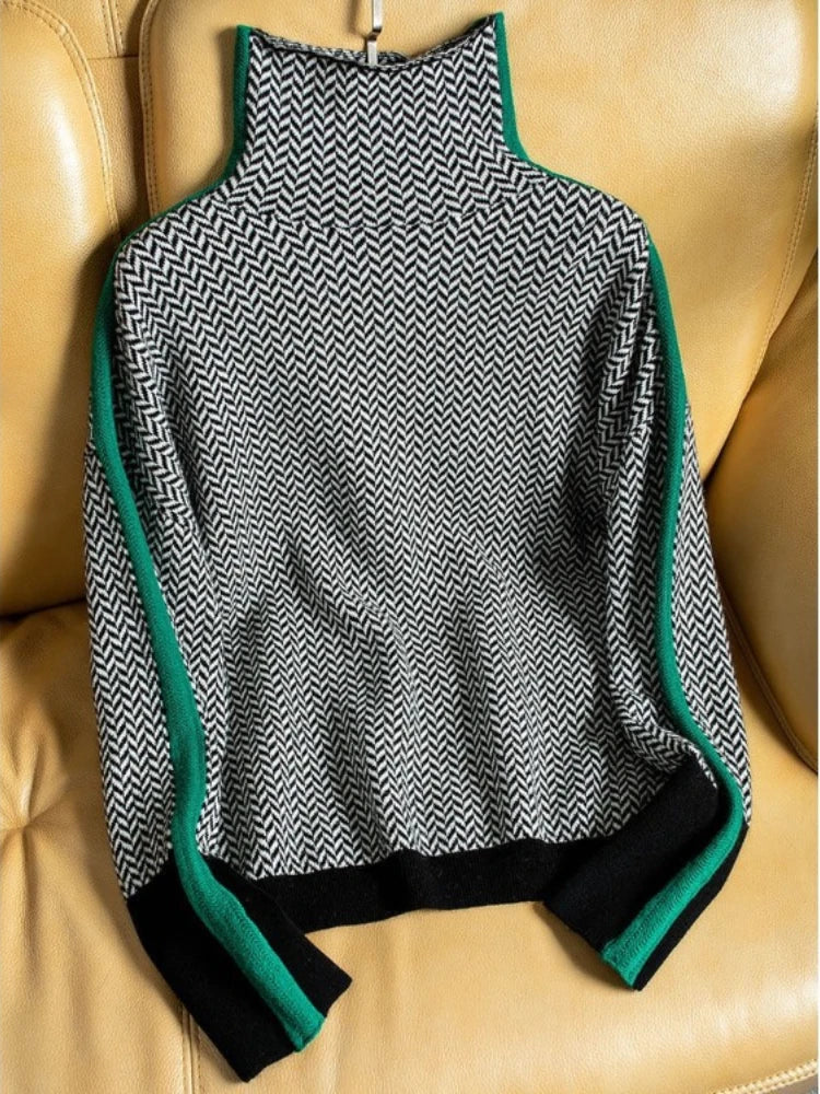 Ursula™ - Modischer bedruckter Pullover