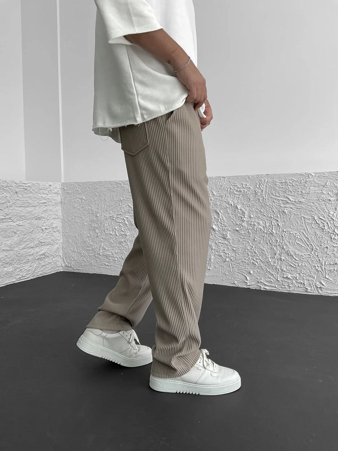 Samuel™ gerippte Spandex-Hose - Komfort und Stil für jede Gelegenheit!