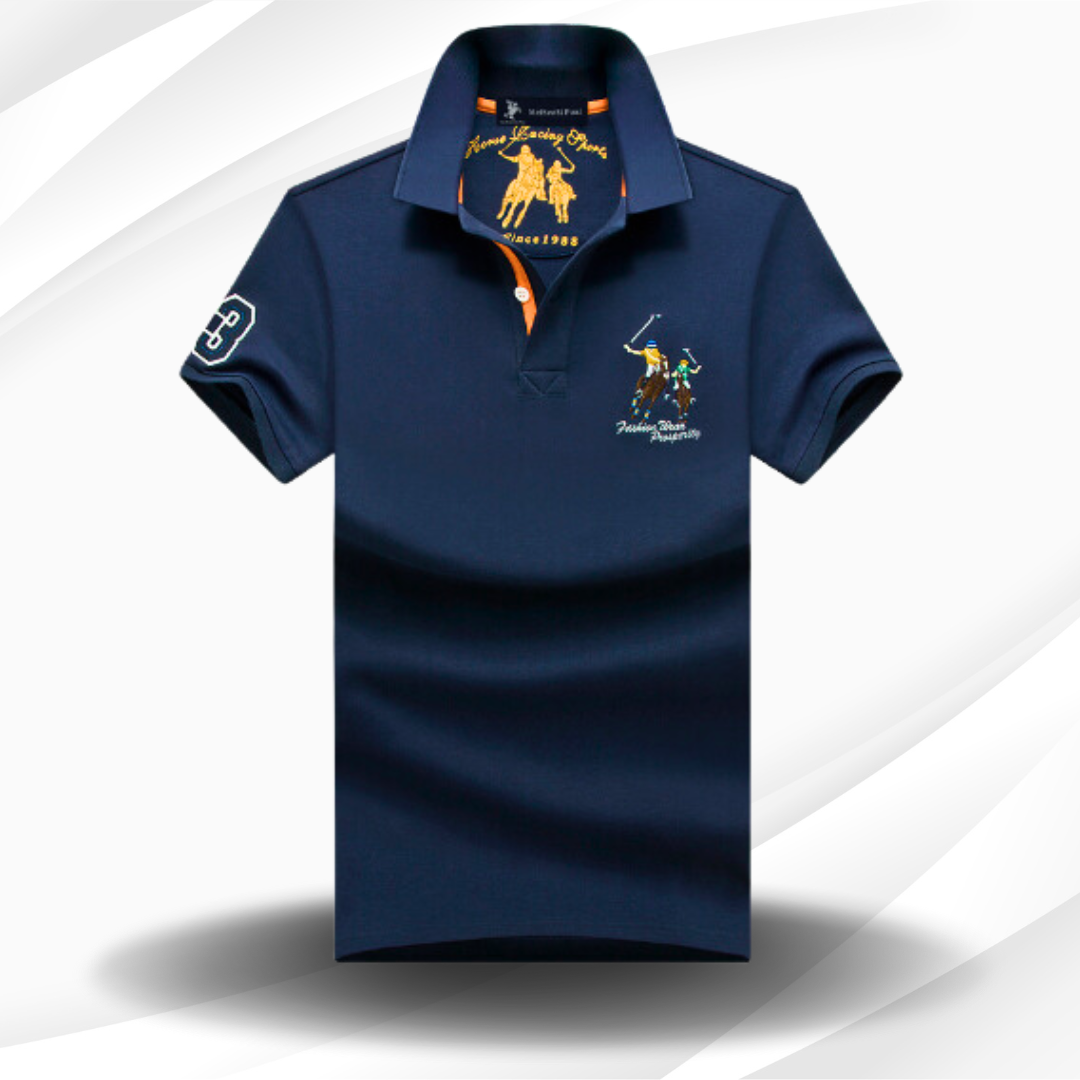 Elegantes Herren-Poloshirt mit sportlichem Charakter und modernem Design