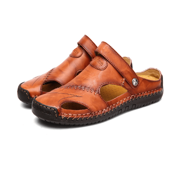 Giovanni™ - Herren-Sandalen aus ultraweichem Leder für höchsten Komfort und Atmungsaktivität im Freien.