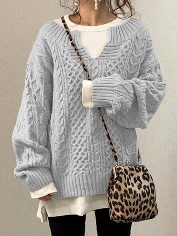 Eleonora™ – Oversize Pullover für Damen: Stilvoll & Bequem