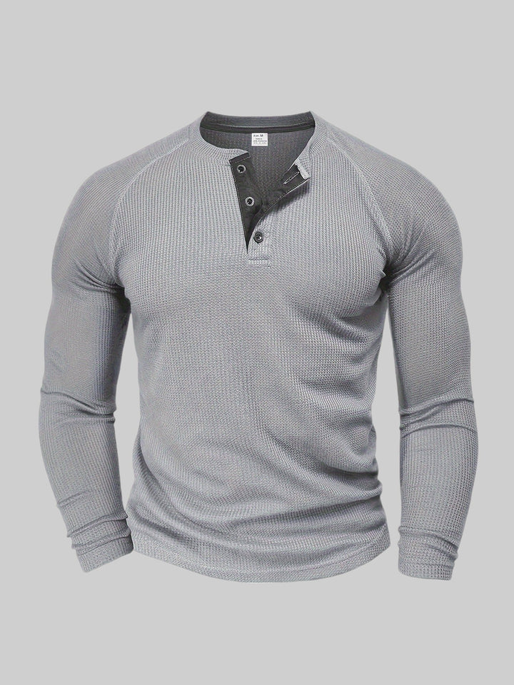 Eric™ - Komfortables Langarmshirt aus Rippstrick