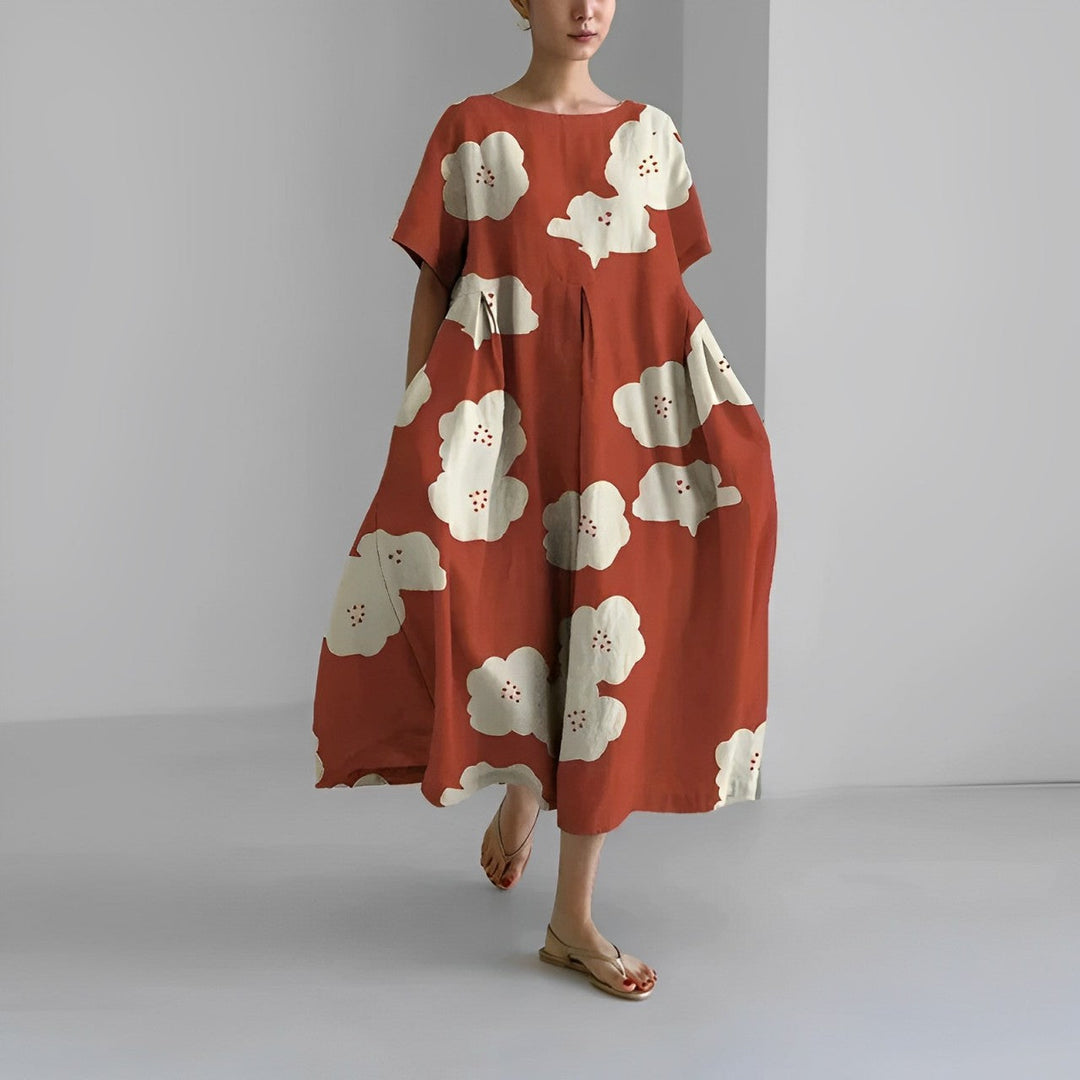 Abito Boho in Fantasia Floreale Genova™️: Stile e Comfort per Ogni Occasione!