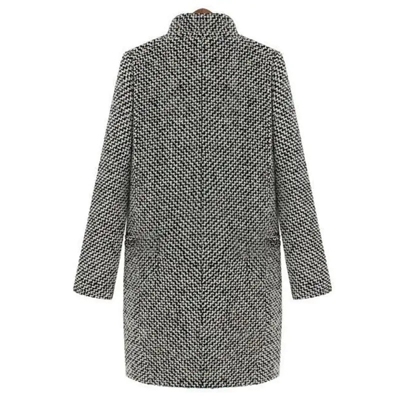 Nele™ - Lange Midi-Jacke