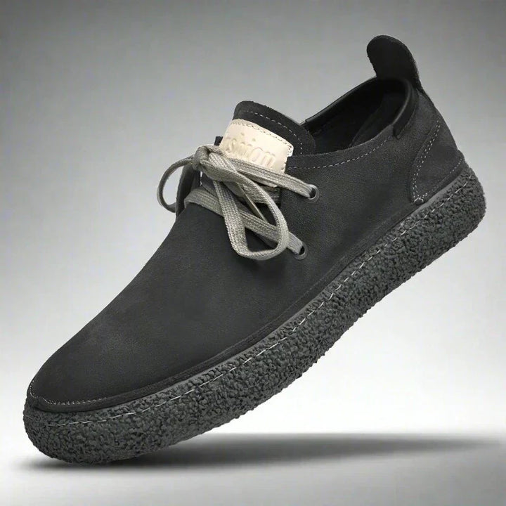 Modische Herrenschuhe aus Nubukleder mit weicher Sohle - eine Kombination aus Eleganz und Komfort