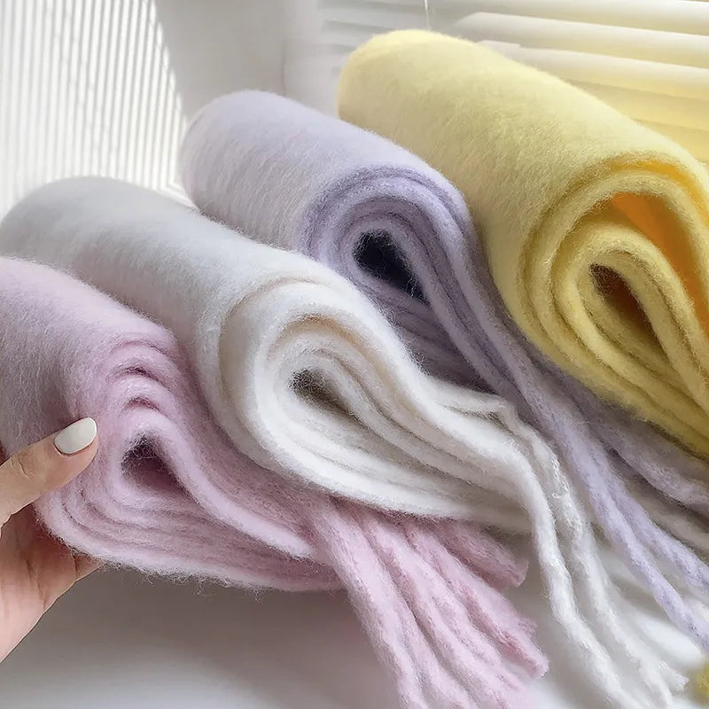 Mavis | Thermische Pastel Sjaal Collectie voor Alleen Comfort en Stijl