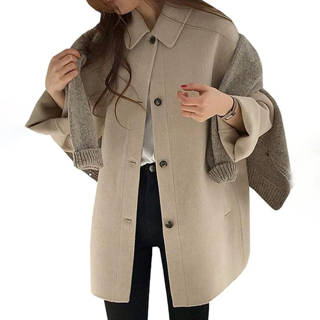 Eleganter und raffinierter Mantel für Frauen YESENIA
