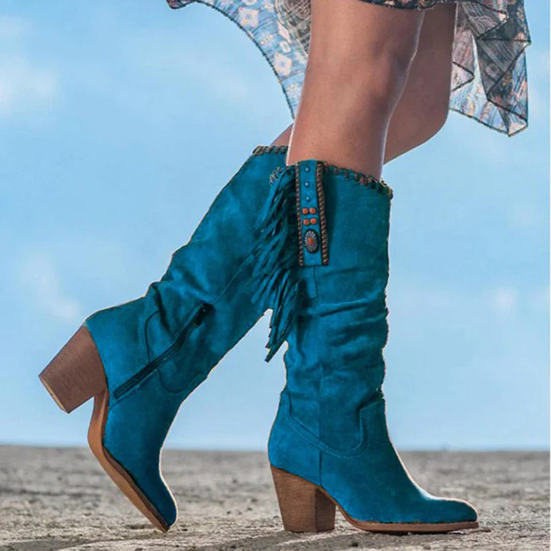Delilah - Elegante Stiefel im Far West Style