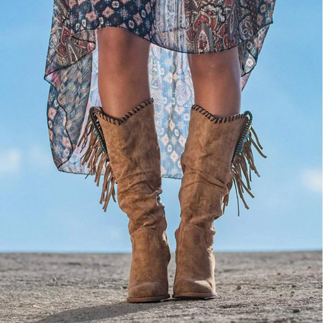Delilah - Elegante Stiefel im Far West Style