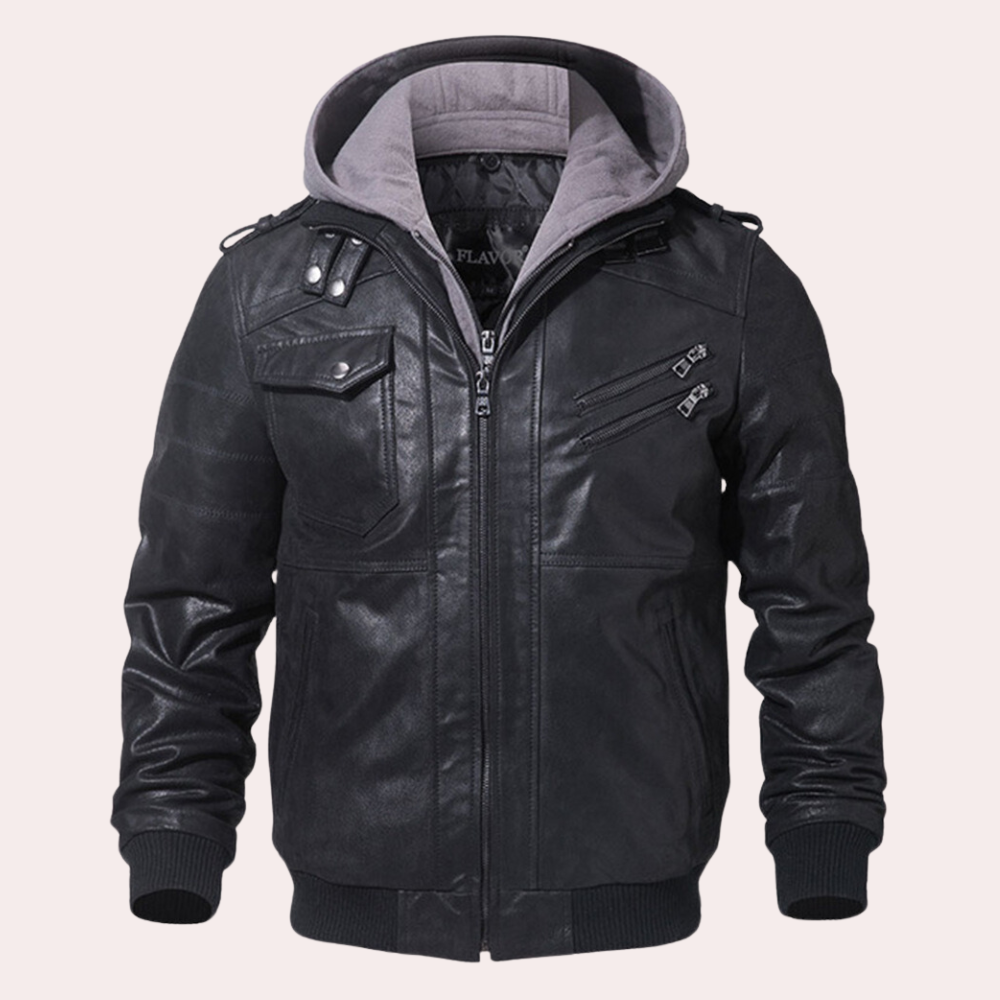 Herren-Kapuzenjacke Benjamin: eleganter Stil und Komfort!