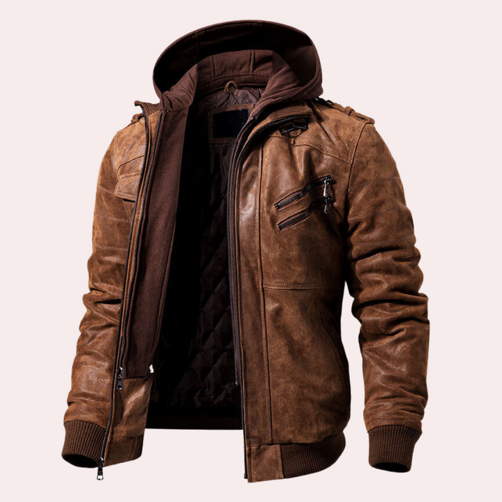 Herren-Kapuzenjacke Benjamin: eleganter Stil und Komfort!