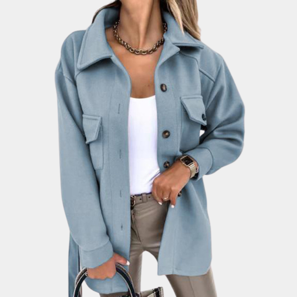 Noami - Eleganter langer Damenmantel für zeitlosen Stil