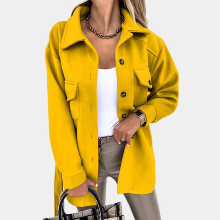 Noami - Eleganter langer Damenmantel für zeitlosen Stil