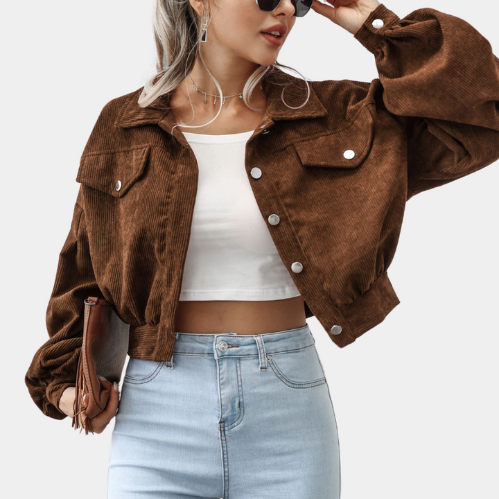 Roksana - Elegante Kurzjacke für einen raffinierten Look für Frauen