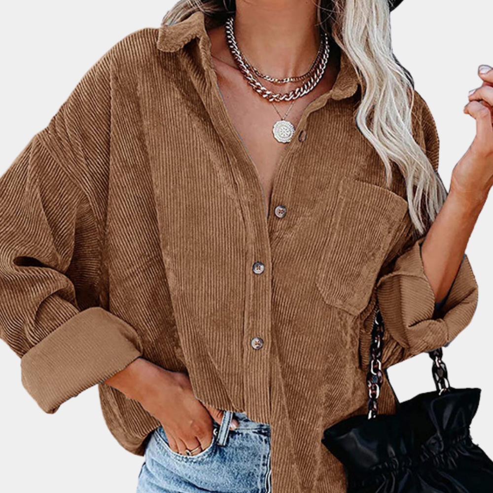 Rubyna Damen Cord Chic Jacke