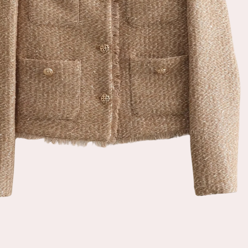 Schicke und anspruchsvolle feminine Jacke