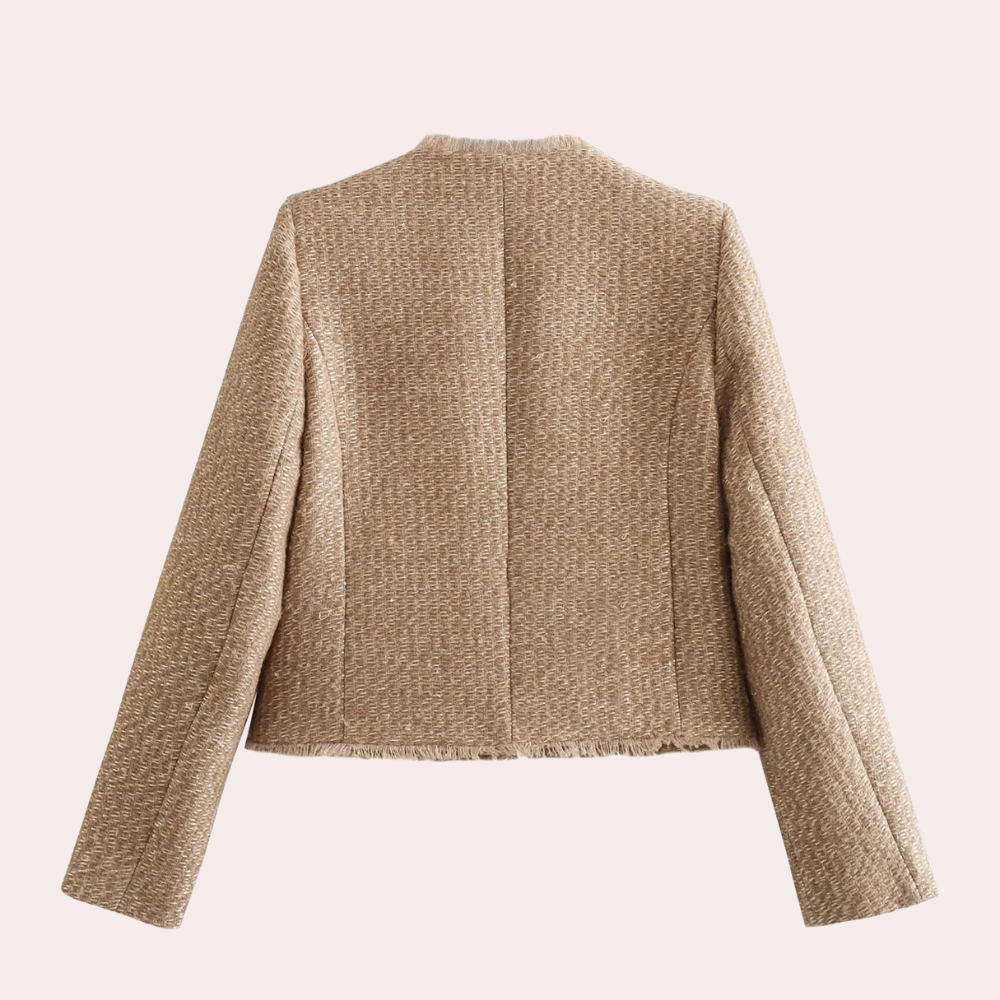 Schicke und anspruchsvolle feminine Jacke