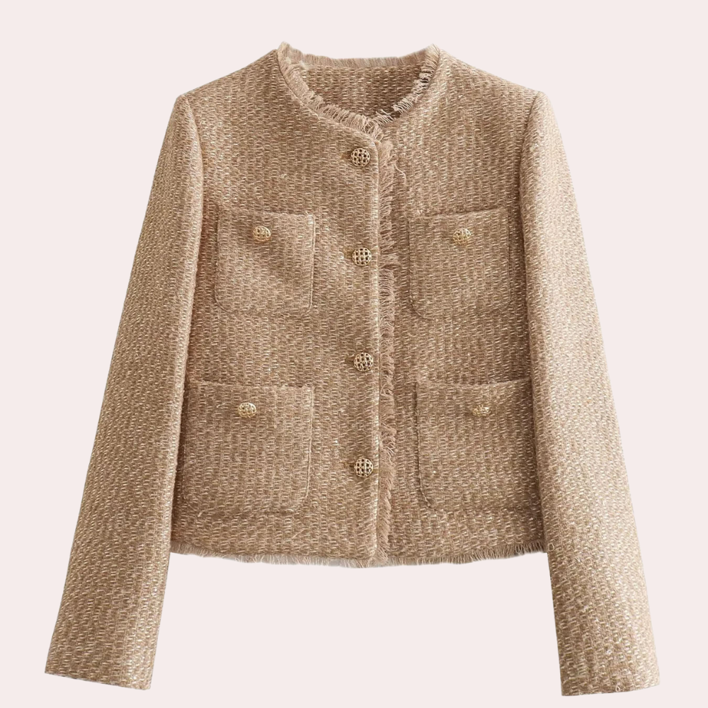 Schicke und anspruchsvolle feminine Jacke
