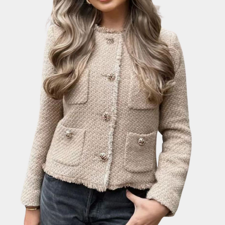 Schicke und anspruchsvolle feminine Jacke